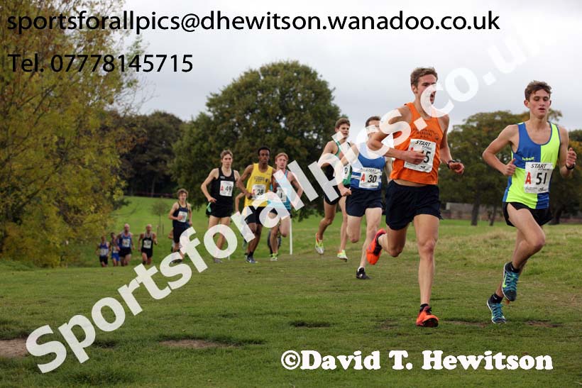 Senior mens Northern Cross Country Relays, Graves Park, Sheffield. Photo: David T. Hewitson/Sports for All Pics